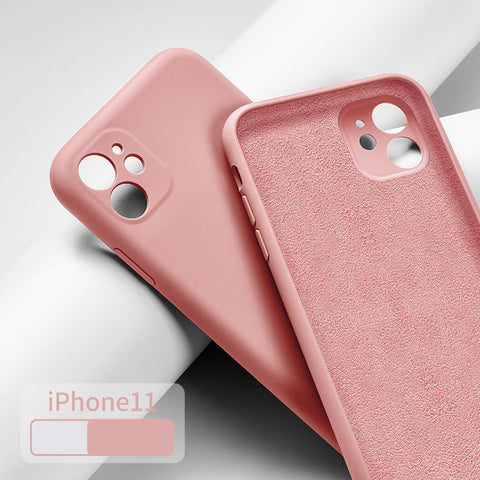 Liquid Silicone Case Shockproof Heavy Duty Bumper For iPhone 11/Pro/Max