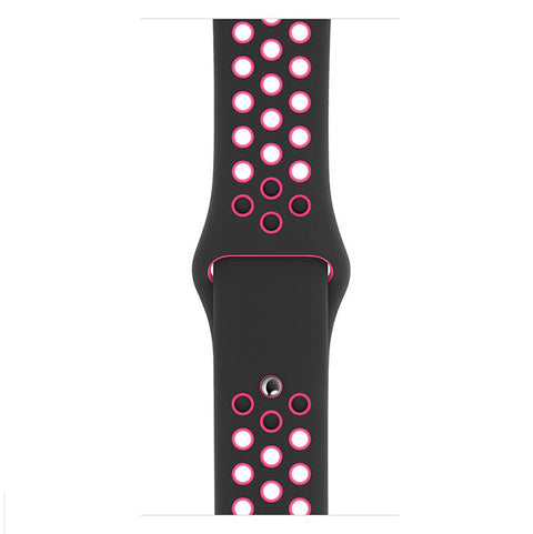 Replacement Sport Nike Silicon Band Por Apple iWatch 38mm 40mm 41mm 42mm 44mm 45mm
