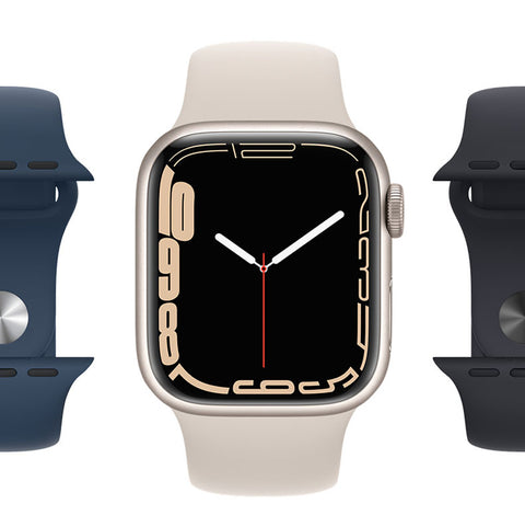 Compatible for Apple Watch Band 38mm 40mm 42mm 44mm 45mm Soft Silicone Sport Strap