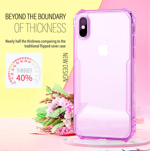 For iPhone XS Max Case Shockproof Ultra Slim Bumper Cover Clear
