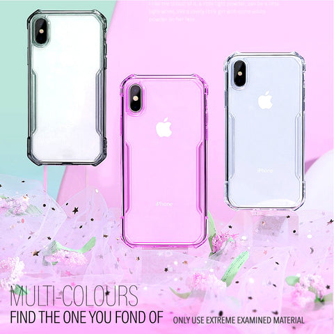 For iPhone XS Max Case Shockproof Ultra Slim Bumper Cover Clear