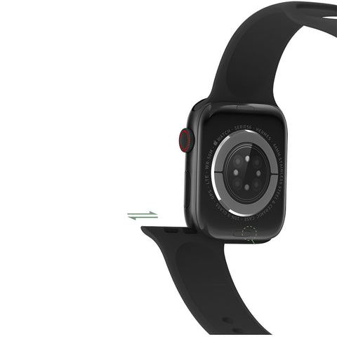 Compatible for Apple Watch Band 38mm 40mm 42mm 44mm 45mm Soft Silicone Sport Strap