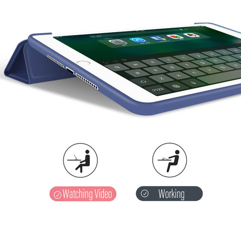 iPad Pro 10.5/Air3 10.5 2019/iPad 9.7 Shockproof Case Silicone Smart Cover Slim