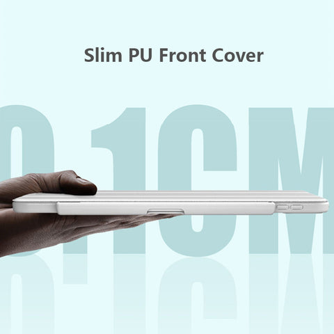 Shockproof Acrylic Smart iPad Pro 11/12.9 Case With Pen Holder