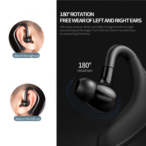 Bluetooth 5.0 Headphones Earbud Sport Headset Noise Cancelling Cordless Earphone