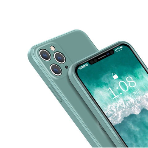For iPhone 11 Pro Max SE X XR Ring Shockproof Silicone Case Heavy Duty Bumper