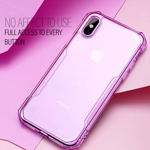 For iPhone XS Max Case Shockproof Ultra Slim Bumper Cover Clear