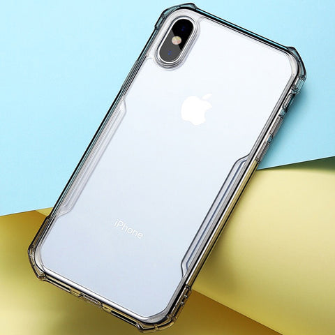 For iPhone XS Max Case Shockproof Ultra Slim Bumper Cover Clear