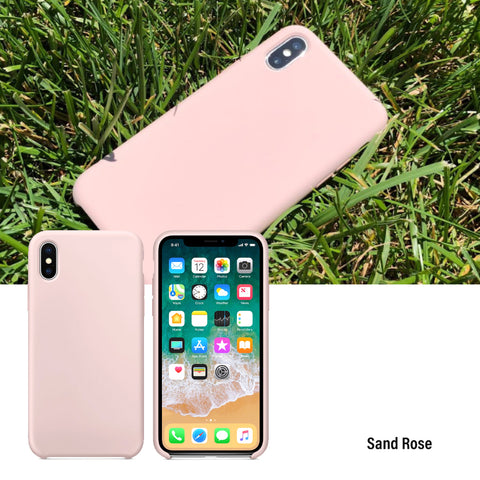 Silicone Slim Case Soft Cover Lightweight Matt For Apple iPhone X