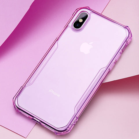 For iPhone XS Max Case Shockproof Ultra Slim Bumper Cover Clear