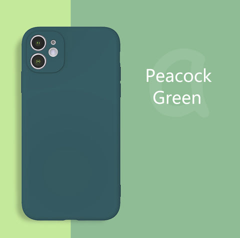 Liquid Silicone Case Shockproof Heavy Duty Bumper For iPhone 11/Pro/Max