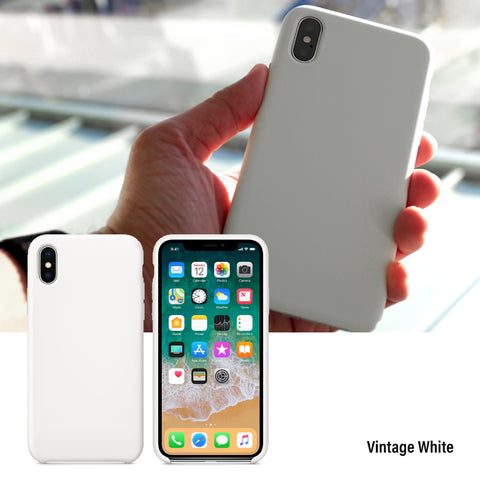 Silicone Slim Case Soft Cover Lightweight Matt For Apple iPhone X