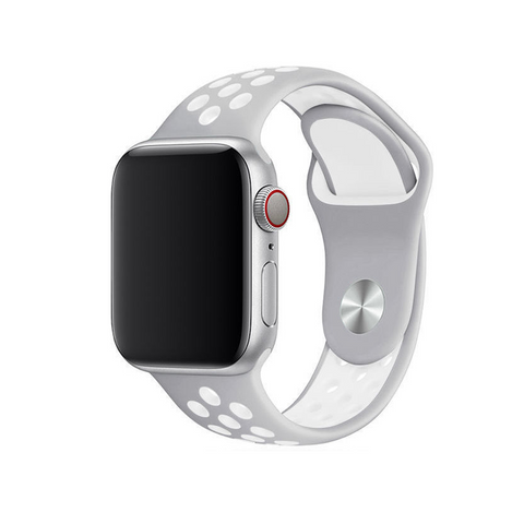 Replacement Sport Nike Silicon Band Por Apple iWatch 38mm 40mm 41mm 42mm 44mm 45mm
