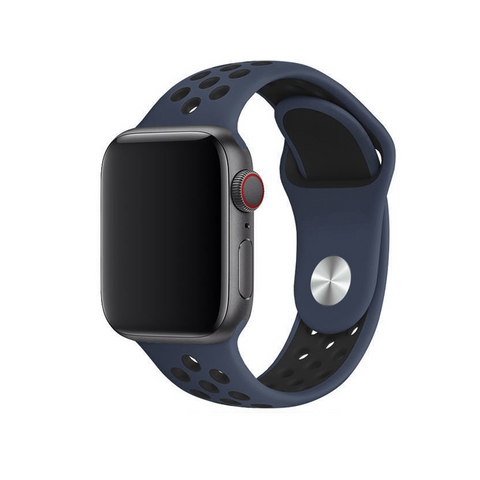 Replacement Sport Nike Silicon Band Por Apple iWatch 38mm 40mm 41mm 42mm 44mm 45mm