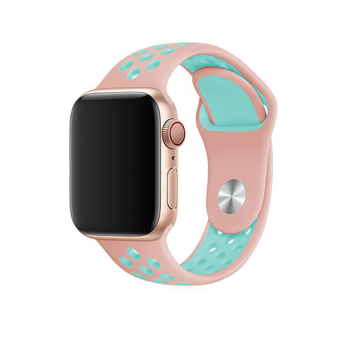 Replacement Sport Nike Silicon Band Por Apple iWatch 38mm 40mm 41mm 42mm 44mm 45mm