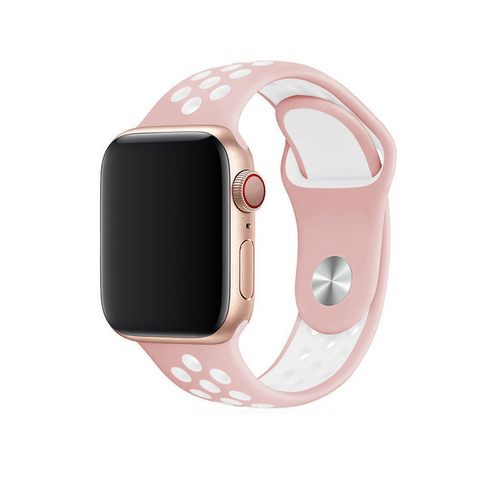 Replacement Sport Nike Silicon Band Por Apple iWatch 38mm 40mm 41mm 42mm 44mm 45mm