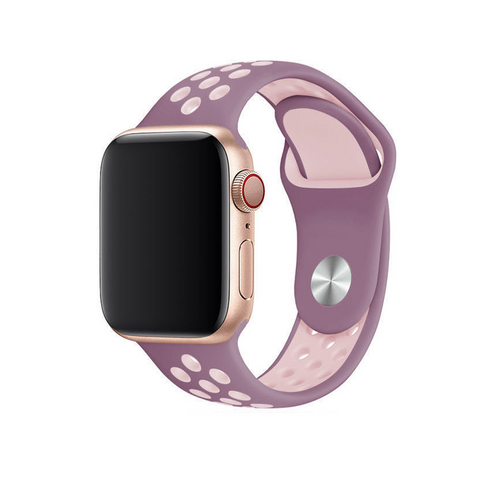 Replacement Sport Nike Silicon Band Por Apple iWatch 38mm 40mm 41mm 42mm 44mm 45mm