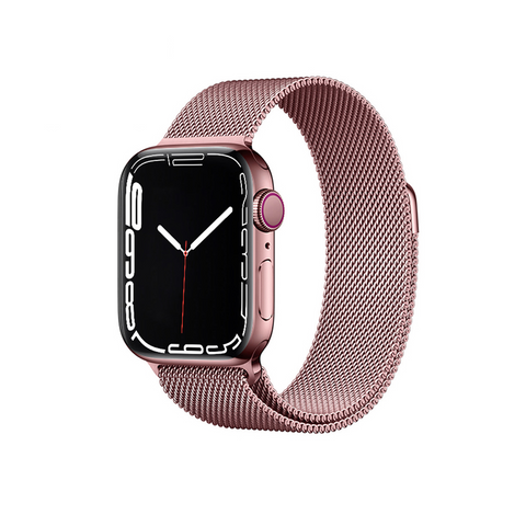 Stainless Steel Magnetic Absorption Strap Metal Mesh Quick Release Wristband Sport Loop for Aple Watch 38 mm 40mm 42 mm 44mm