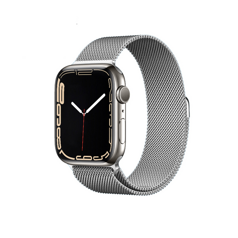 Stainless Steel Magnetic Absorption Strap Metal Mesh Quick Release Wristband Sport Loop for Aple Watch 38 mm 40mm 42 mm 44mm