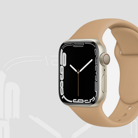 Compatible for Apple Watch Band 38mm 40mm 42mm 44mm 45mm Soft Silicone Sport Strap