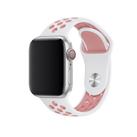 Replacement Sport Nike Silicon Band Por Apple iWatch 38mm 40mm 41mm 42mm 44mm 45mm