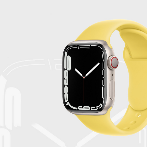 Compatible for Apple Watch Band 38mm 40mm 42mm 44mm 45mm Soft Silicone Sport Strap